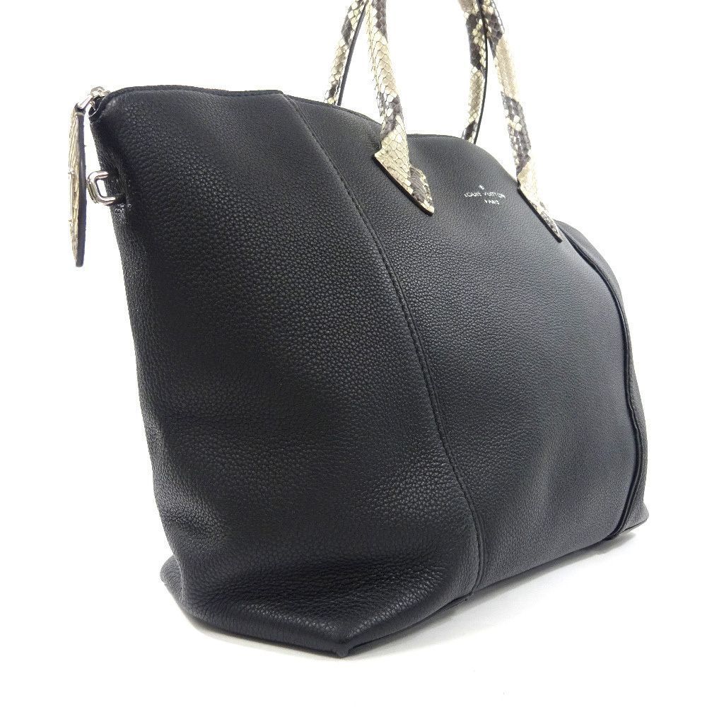 Parnacea Lizard Lockit Python Leather Noir Black … - image 3